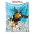 thumbnail image 1 of Offres Cyber_Monday! Offres Black_Friday 50% de Réduction! Couverture en Flanelle Certifiée Byikun, Couverture Douce pour Canapé et Lit, Couverture Imprimée, 1 of 4