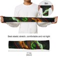thumbnail image 6 of ALAZA Dinosaur with Fire UV Sun Protection Arm Sleeves UPF 50+ Compression Cooling Sleeve 1 Pair, 6 of 7