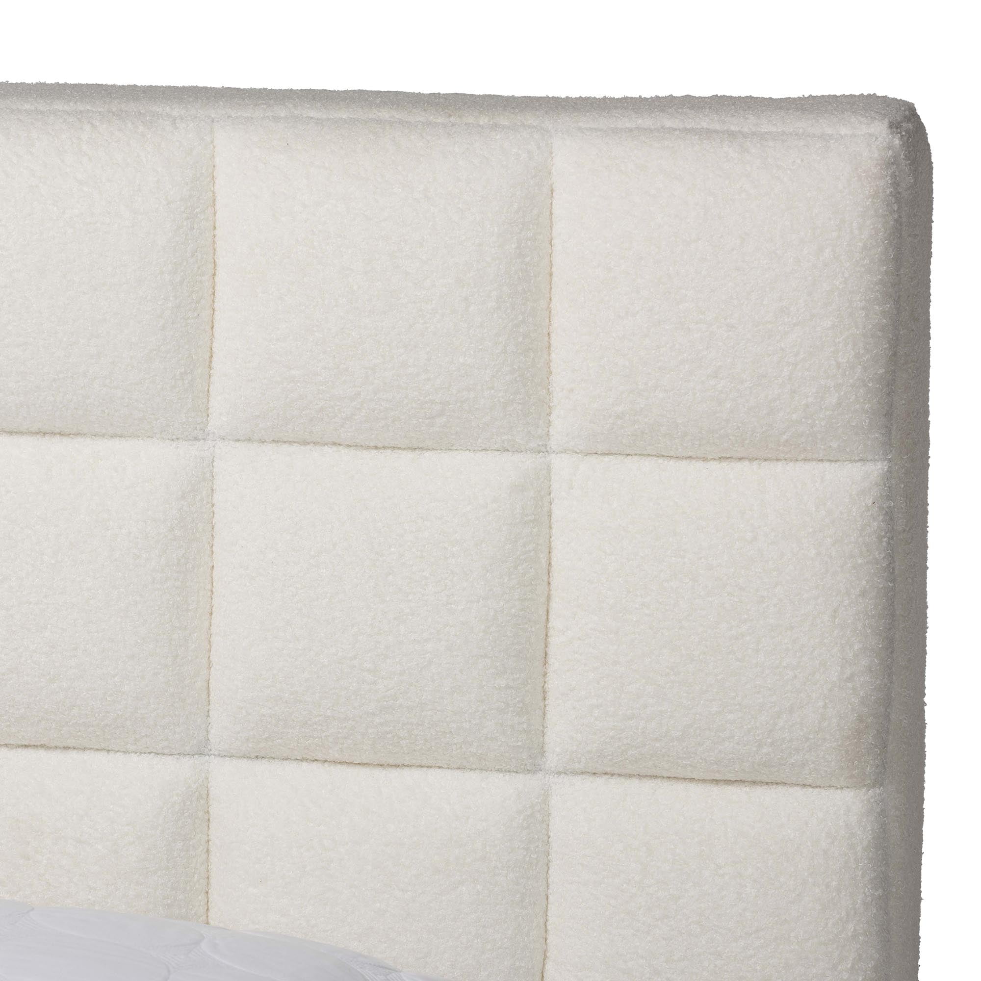 Baxton Studio Braylin Modern Platform Bed, Queen, -