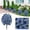 Blue, variant on olkpmnmk Artificial Flowers for Outdoor Indoor Fake Plants, Artificial Flowers with Ground Garden Stake, UV Resistant Faux Greenery Shrubs, Fake Plants for Garden Yard Porch Patio, Blue