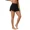 black, variant on Alove Womens Swimming Shorts Side Split 2 in 1 Board Shorts with Pockets Swim Bottom