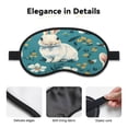 thumbnail image 3 of Sleep Mask Blackout Eye Masks With Elastic Band For Sleeping Eye Sleep Shade Cover Block Light Eliminate Fatigue Rabbits And Flowers, 3 of 7