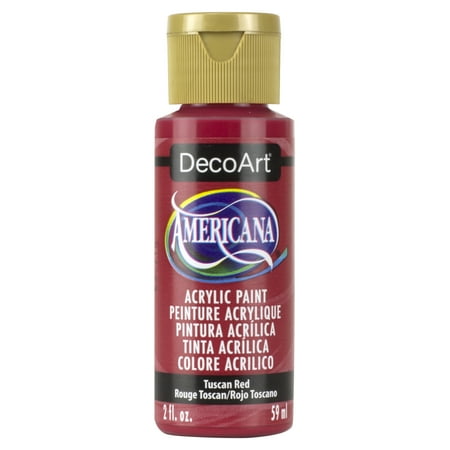 UPC: 0766218034229 | Decoart Americana Acrylic 2oz Tuscan Red