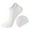 White, variant on AOOCHASLIY Christmas/Daily Socks Unisex Sweat-absorbing and Breathable Cotton Socks, Color Short Tube Socks