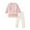 Pink, variant on GYRATEDREAM 2Pcs/Set Toddler Baby Girls Outfits Kids Long Sleeve Cute Cartoon T Shirt Tulle Dress   Long Pants Children Cotton Fall Winter Clothes for 2-7 Years Pink