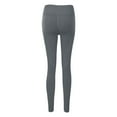 thumbnail image 4 of KHONTS Scrunch Leggings for Women Seamless High Waisted Workout Gym Yoga Pants Grey M, 4 of 7