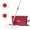 Mop + Bucket + 2 Refills, variant on Ruby Red Spin Mop Replacement Head