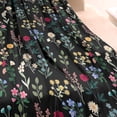 thumbnail image 3 of Pioneer Flower Floral Print Pattern Blanket,Comfortable Soft Lamb Wool Throw Blanket,All Season,Warm Lightweight Blankets for Sofa Bed Couch Living Room Chair,40"x50", 3 of 4