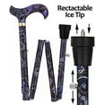 thumbnail image 2 of Walking Sticks for Men and Women - Stylish Designer Fashionable Adjustable Derby Canes - Lightweight Aluminum Cool Walking Sticks with HD Patterns, 2 of 10