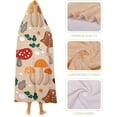 thumbnail image 3 of Blanket Hoodie for Adult Kids Gift Comfy Wearable Blanket Vintage Mushroom Nature Poncho Onesie Sweatshirt for Bed Couch Outdoor 50"x60" Wild Forest Magic, 3 of 6