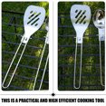 thumbnail image 5 of OHOIOLLA Home Cooking Stainless Steel Spatula 1Pack 14.74X3.73X0.08in, 5 of 6