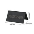 thumbnail image 2 of WEUVEB Señalizador De Asientos Reservados Para Bodas Y Buffets En Restaurante Con Negro, 2 of 8