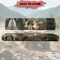 thumbnail image 6 of Yuyamidu Deer UTV Seat Cover Camo Hunting Mule Seat Covers Bench Four Wheeler Accessories Dog Seat Cover Fit for Kawasaki Mule 3010 4x4 2008 2007 2006 2005 2004 2003 2002 2001, 6 of 7
