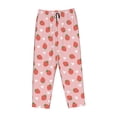 thumbnail image 4 of Xecao Strawberry Women's Straight Lounge Pajama Pants: The Epitome of Relaxed Sleepwear, 4 of 9
