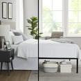 thumbnail image 6 of Bed Skirt Queen Size, 14 Inch Drop Brushed Microfiber Bedskirt, Hotel Quality Pleated Bed Skirting, Shrinkage Resistant, Fade Resistant, Under Bed Storage Cover, White, 6 of 6