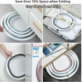 thumbnail image 4 of Collapsible Wash Basin, Plastic+TPR Buckets, Portable and Space Saving, Multi-Function Use, Large and High Capacity, 4 of 8