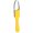 Yellow & Yellow, variant on Hand Weeder Tool 2PCS 9.5x2.2 Loop Weed Puller Tool Labor-Saving Garden Weeder with Non Slip Handle Portable Weeding Tool Hand Weeder Weed Puller Tool Loop Hoe Garden Weeder (Red and Yellow)