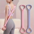 thumbnail image 2 of 1pc ProFlex 8-Shaped Silicone Yoga Resistance Band - Universal Elastic Fitness Stretching Rope for Back, Waist, Arm Exercise - Ideal for Home, Gym, Outdoor Workouts, 2 of 2