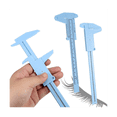 thumbnail image 5 of Eyebrow Measuring Ruler Brow Mapping Ruler Tool Mini Vernier Caliper Double Scale Ruler for Student Office, 5 of 6