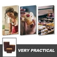 thumbnail image 3 of Miangastore 50pcs Paper Loaf Pan Baking Bread Paper Loft Mold Oven Baking Goods Rectangle Tray, 3 of 9