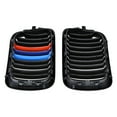 thumbnail image 7 of Astra Depot Glossy Black M-Color Car Front Kidney Grilles Grill for BMW E36 318i 323i 1997-1999, 7 of 7
