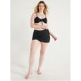 thumbnail image 2 of Time and Tru Women's and Women's Plus High Low Slimming Swim Skirt, Sizes S-3X, 2 of 6
