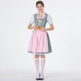 thumbnail image 2 of Costume Oktoberfest pour Femmes Robe Dirndl Allemande Costume Robe Carnaval Bavarois Fête, 2 of 5