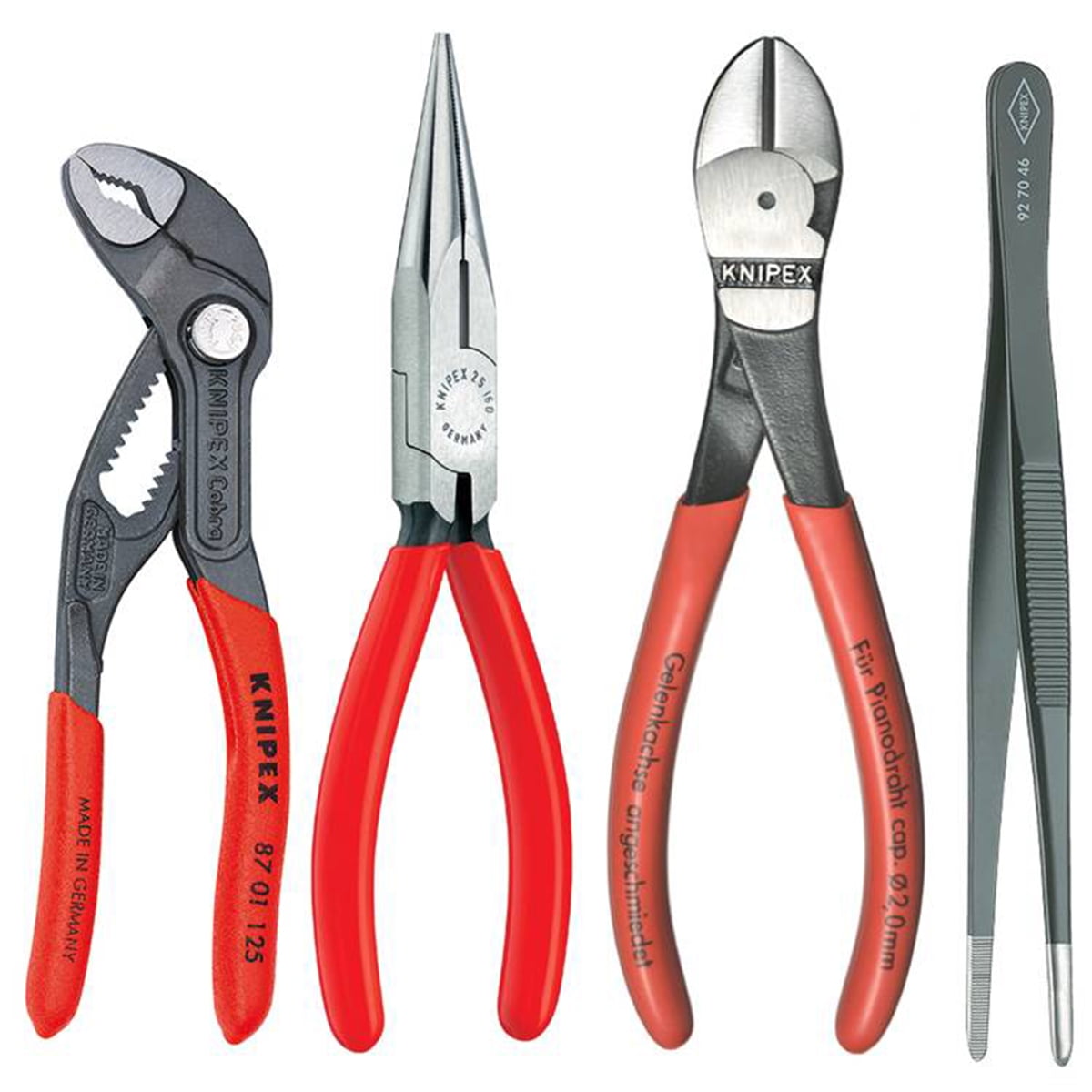 4Pc Small Pliers Set
