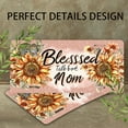 thumbnail image 4 of Blessed Mom with Sunflowers Front License Plate,Metal License Plate,Funny Standard Plates Personalized Novelty Decorative For Men/Women/Boys/Girls Car 6×12 Inch, 4 of 7