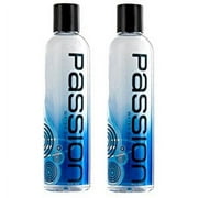 Passion 8oz Premium Water-Based Personal Lubricant- 2 Pack