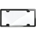 thumbnail image 2 of WeatherTech ClearCover License Plate Cover and Frame, White / Black, 2 of 5