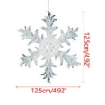 thumbnail image 3 of Christmas Tree Iridescent Snow Wonderland Ornament Indoor/Outdoor Christmas Tree Decoration Fall Wedding Birthday Halloween Thanksgiving Christmas Holiday Decor, 3 of 3