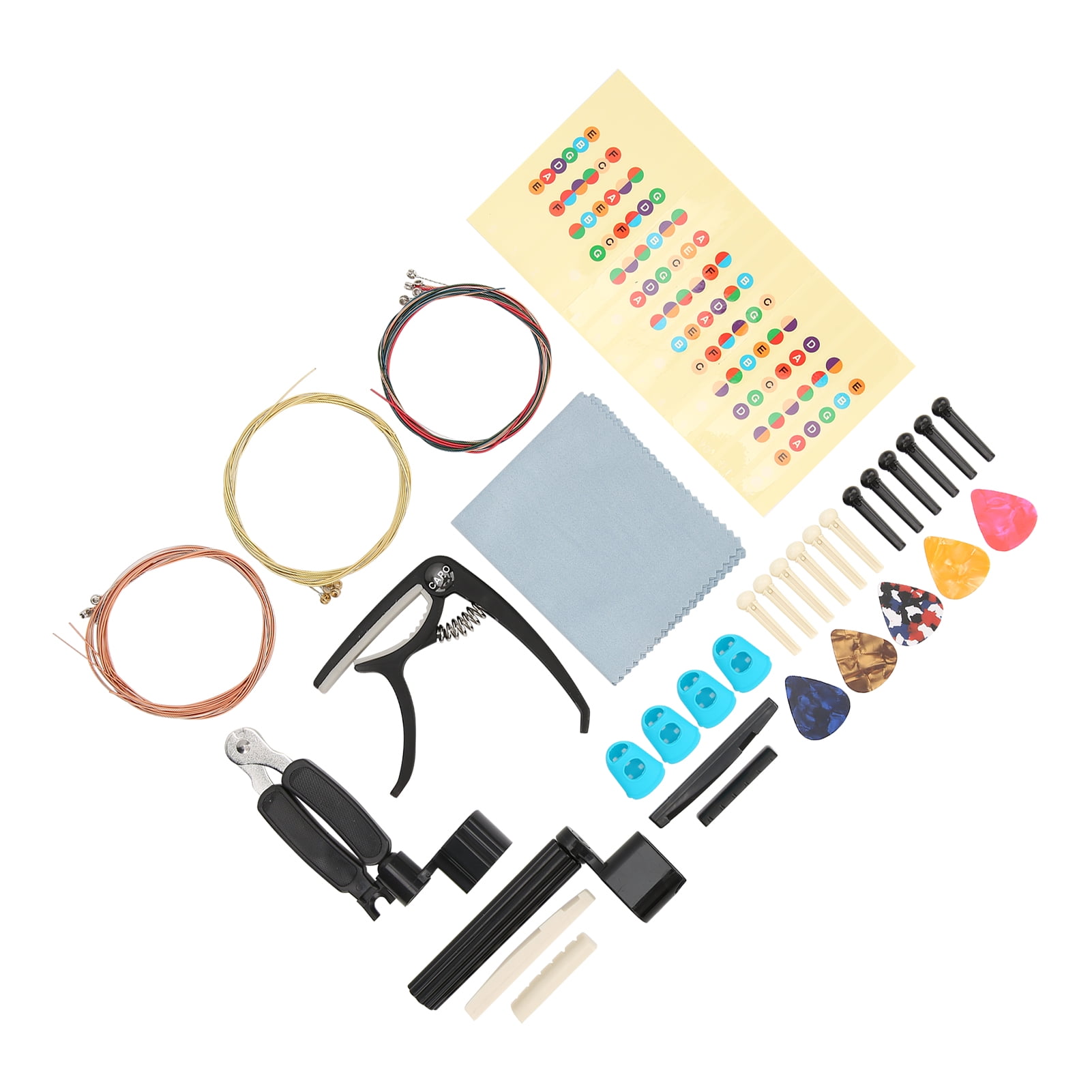 Guitar Accessories Kit Abs Guitar Accessories Acoustic Guitar Changing