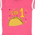 thumbnail image 4 of Inktastic I'm One Taco Birthday Party Boys or Girls Baby Bodysuit, 4 of 5