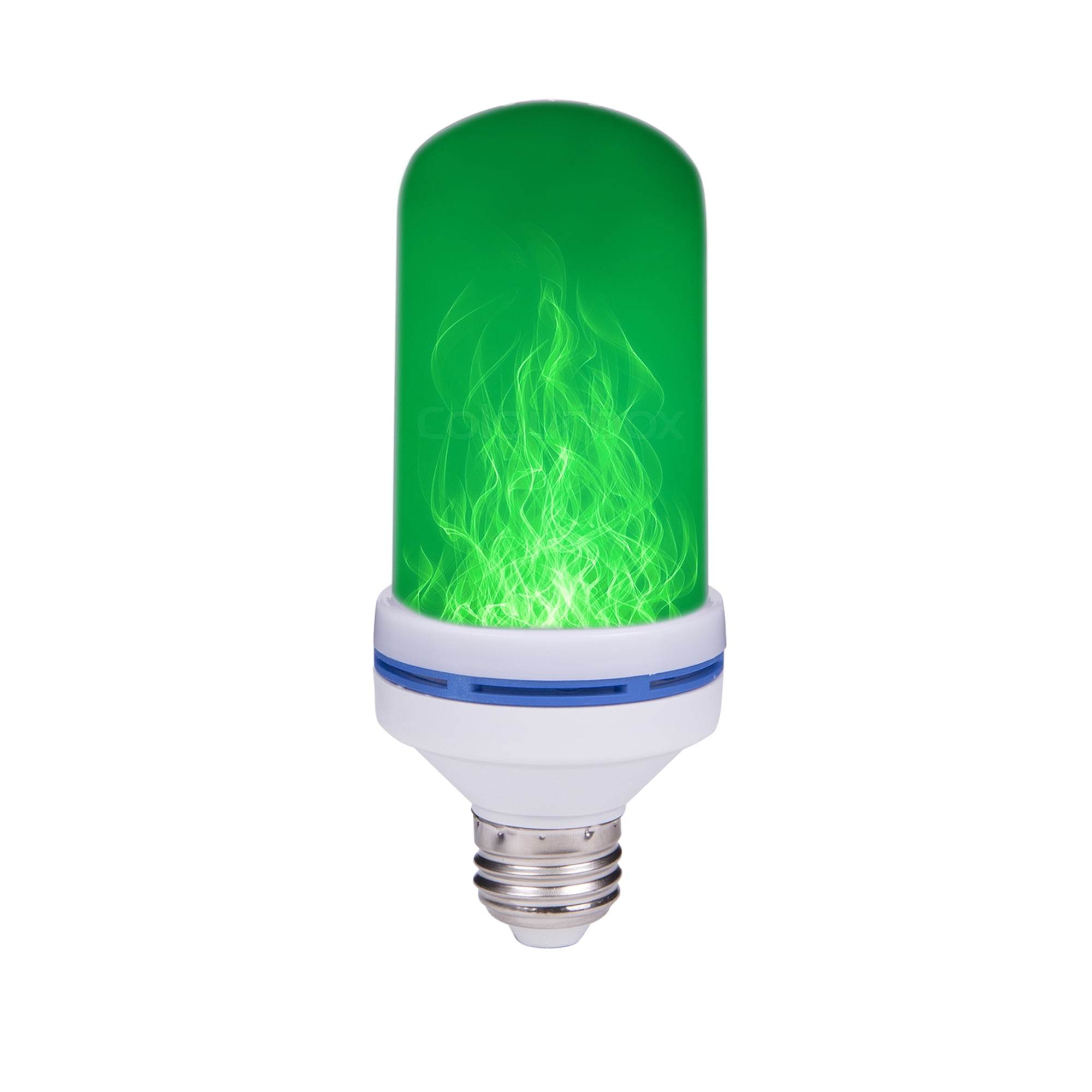 LED Flame Effect Light Bulb, 4 Modes Flame Light Bulbs E26 Standard