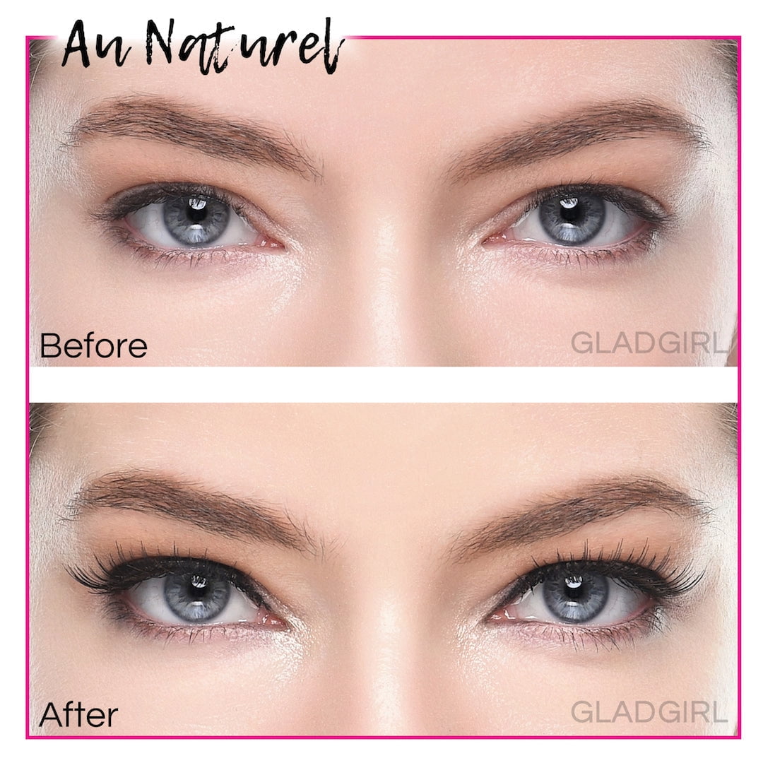 GladGirl False Lashes Bundle - Au Naturel