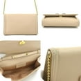 thumbnail image 3 of Pre-Owned Salvatore Ferragamo Shoulder Bag Vara Ribbon Leather Beige Women's 55920g (Good), 3 of 5