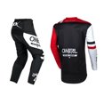 thumbnail image 2 of O'Neal 2024 Element Warhawk Motocross Offroad Riding Jersey Pant Combo (Black/White/Red, X-Large/40), 2 of 7