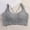 Gray, variant on Fatuov Bras for Women Push-Up Lace Underwear for Jogging Cross-Back Solid Color Comfort Sports Bras 38A, Gray