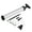 HJ white and black, variant on YongCo Sports Ball Pumps Set Basketball Inflator Push&Pulls Inflating System Easy Use