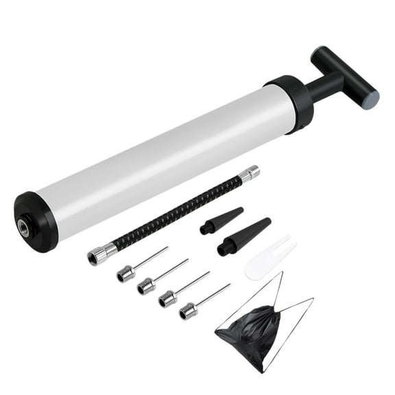 YongCo Sports Ball Pumps Set Basketball Inflator Push&Pulls Inflating System Easy Use