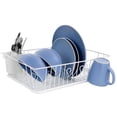 thumbnail image 2 of MegaChef Single Shelf Coated Steel Drying Rack White (93696406M), 2 of 2