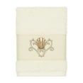 thumbnail image 4 of Authentic Hotel and Spa  Turkish Cotton Shells Embroidered Cream 3-piece Towel Set, 4 of 4