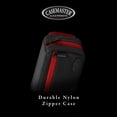 thumbnail image 5 of Casemaster Plazma Pro Dart Case Black with Ruby Zipper and Phone Pocket, 5 of 10