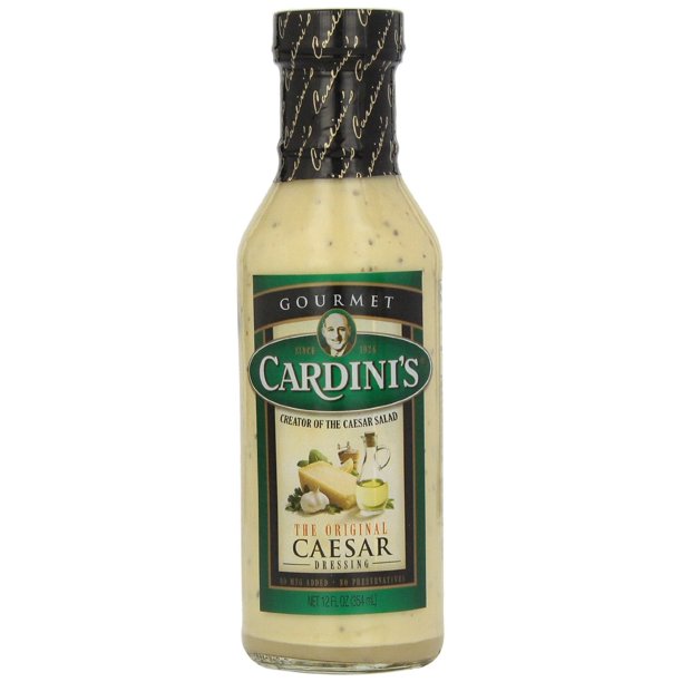 Cardini's Dressing, The Original Caesar, 12 FL OZ (Pack of 6)