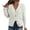 Beige, variant on V Neck Open Front Knit Cardigan for Women Loose Fit Long Sleeve Sweater Coat Top XXL Size Red