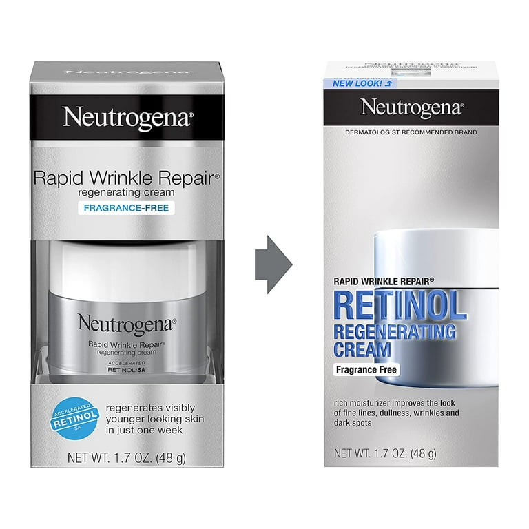 Neutrogena Rapid Wrinkle Repair, Retinol Anti-Wrinkle Moisturizer