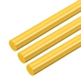 thumbnail image 5 of 3pcs Plastic Round Rod 5/8" Dia 20" Length Yellow (POM) Polyoxymethylene Rods Engineering Plastic Round Bars(15mm), 5 of 5