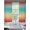 Yellow Red Green, variant on Burnt Orange Teal Ombre Sheer Curtains 72 Inch Length 2 Panels Set, Modern Gradient Abstract Art Voile Window Treatment Rod Pocket Curtains Sheers Drapes for Bedroom/Living Room/Kitchen 52"x72"x2