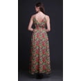 thumbnail image 2 of Bimba Robe de Plage Bohème Sans Manches Longue Maxi à Bretelles Imprimée Florale pour Femmes - Très Petit, 2 of 4